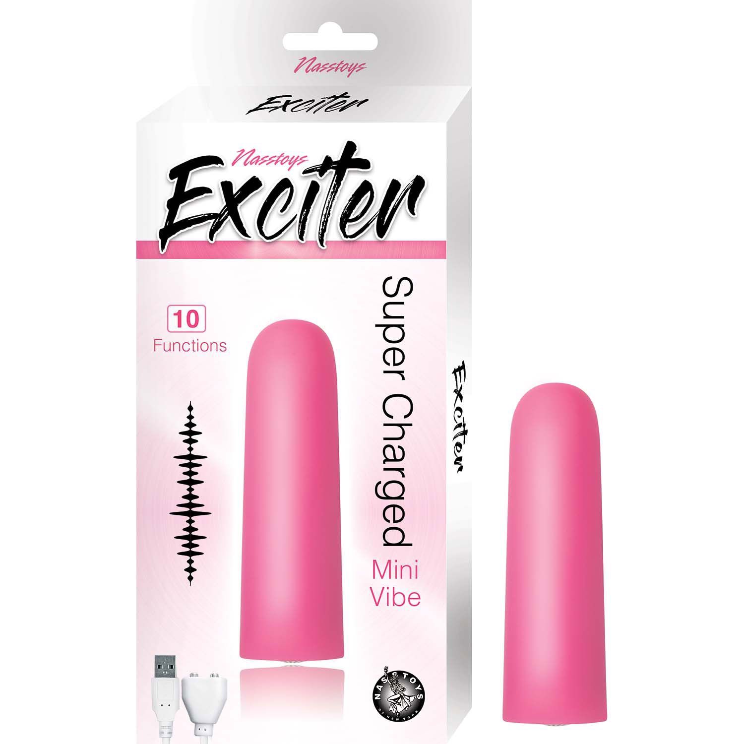 EXCITER SUPER CHARGED MINI VIBE-PINK - #3034-1