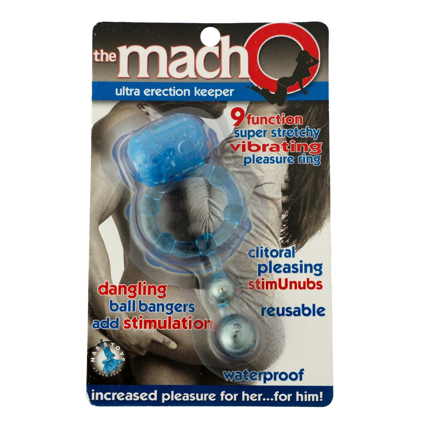 THE MACHO ULTRA ERECTION KEEPER-BLUE - #1916-1