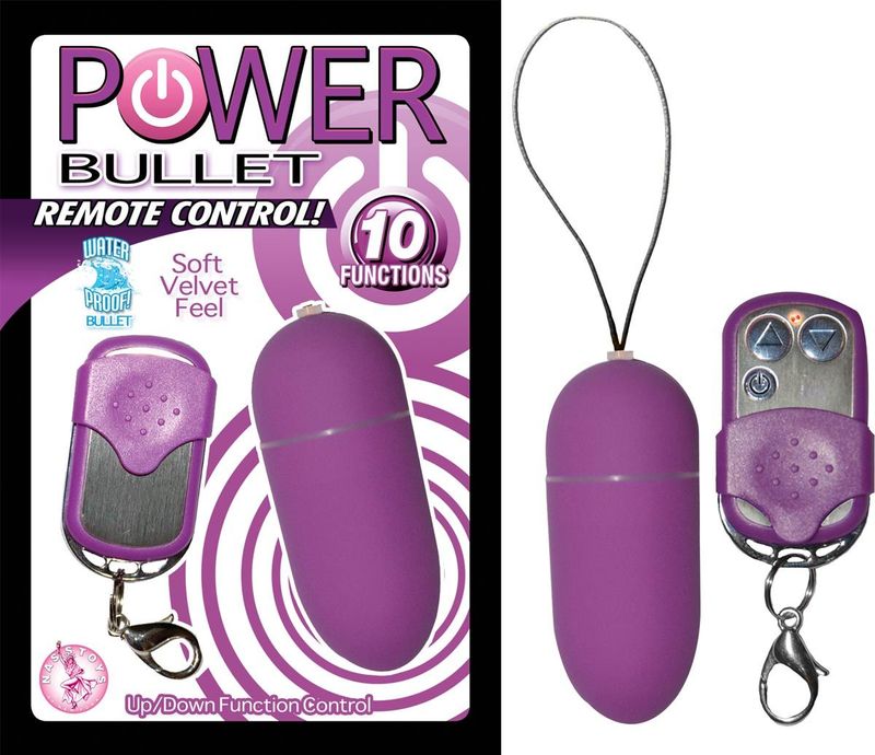 POWER BULLET REMOTE CONTROL - PURPLE - #2318-2