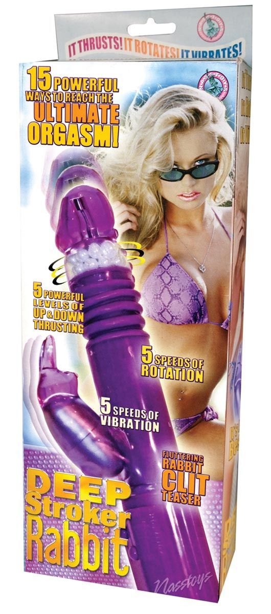 DEEP STROKER RABBIT-PURPLE - #1901-2