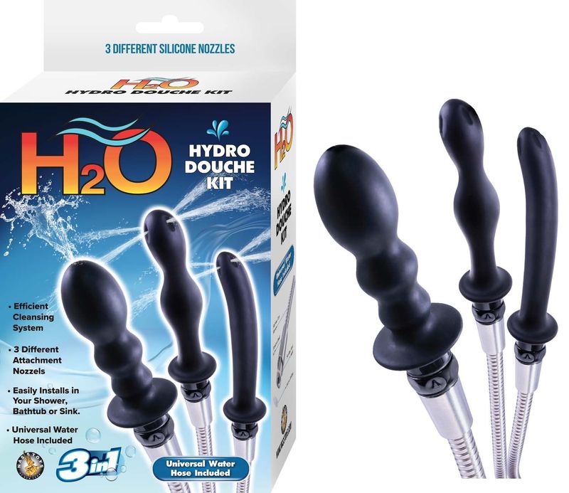 H2O HYDRO DOUCHE KIT-BLACK - #3134
