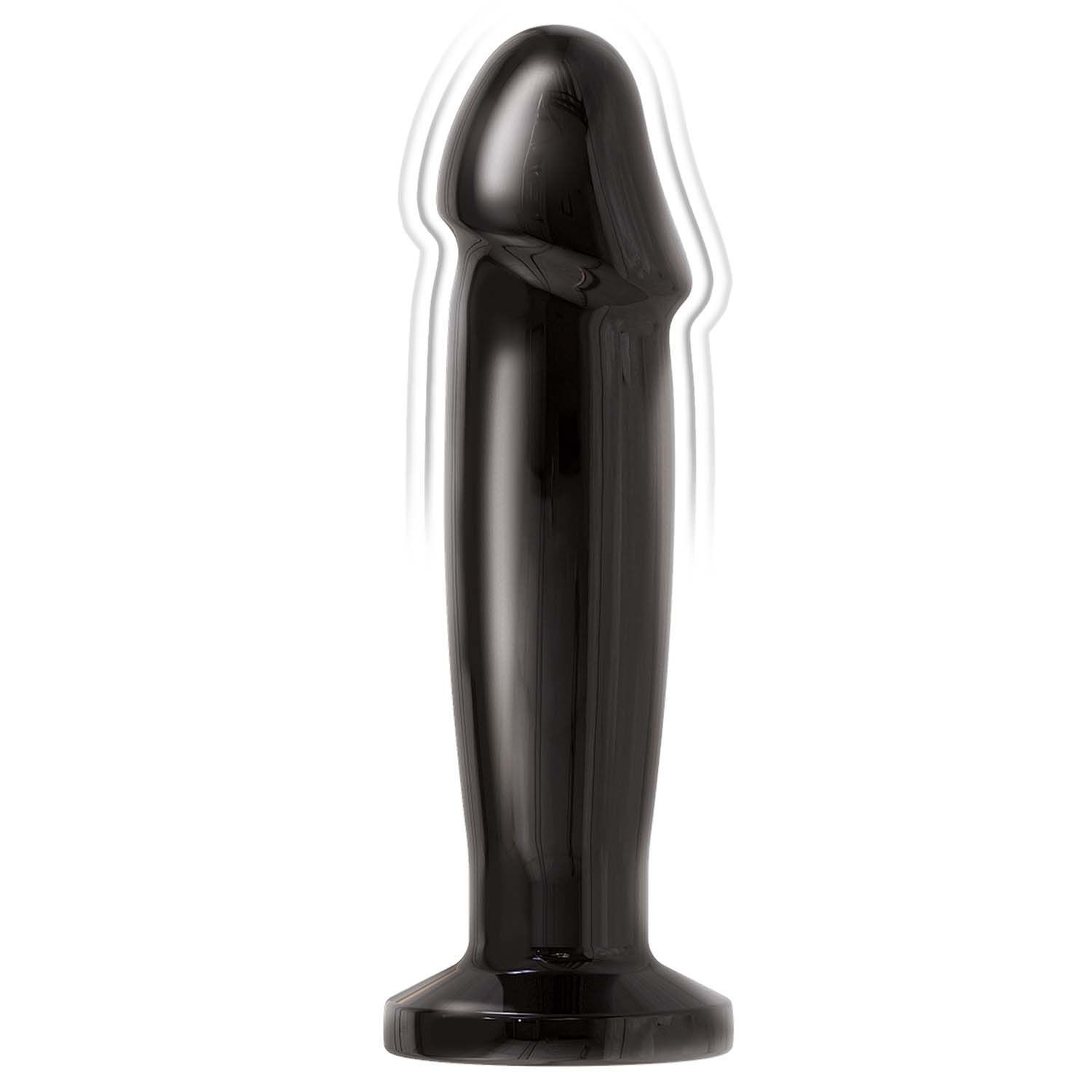 ASS-SATION REMOTE VIBRATING METAL ANAL ECSTASY-BLACK - #3118-2