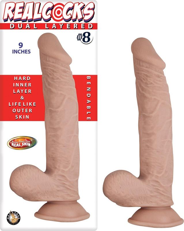 REALCOCKS DUAL LAYERED #8WHITE - #2787-1