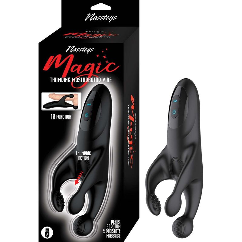 MAGIC THUMPING MASTURBATOR-BLACK - #3166