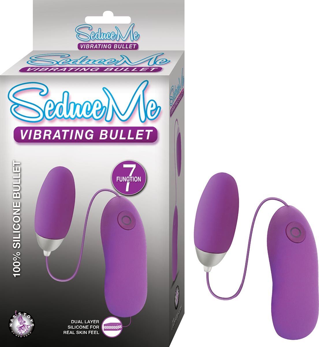 SEDUCE ME VIBRATING BULLET-PURPLE - #2737-2