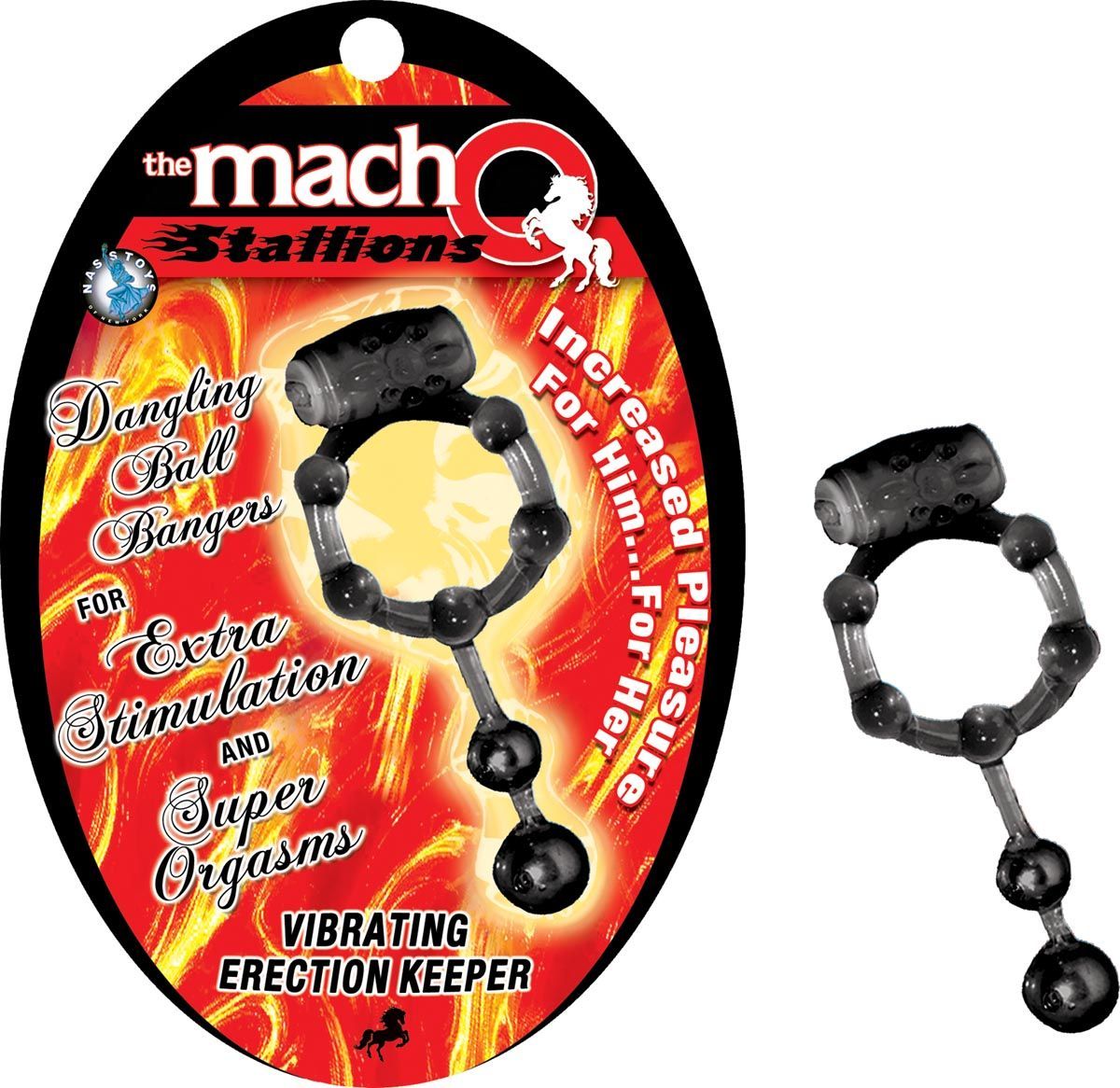 THE MACHO STALLIONS - VIBRATING ERECTION KEEPER - #2185