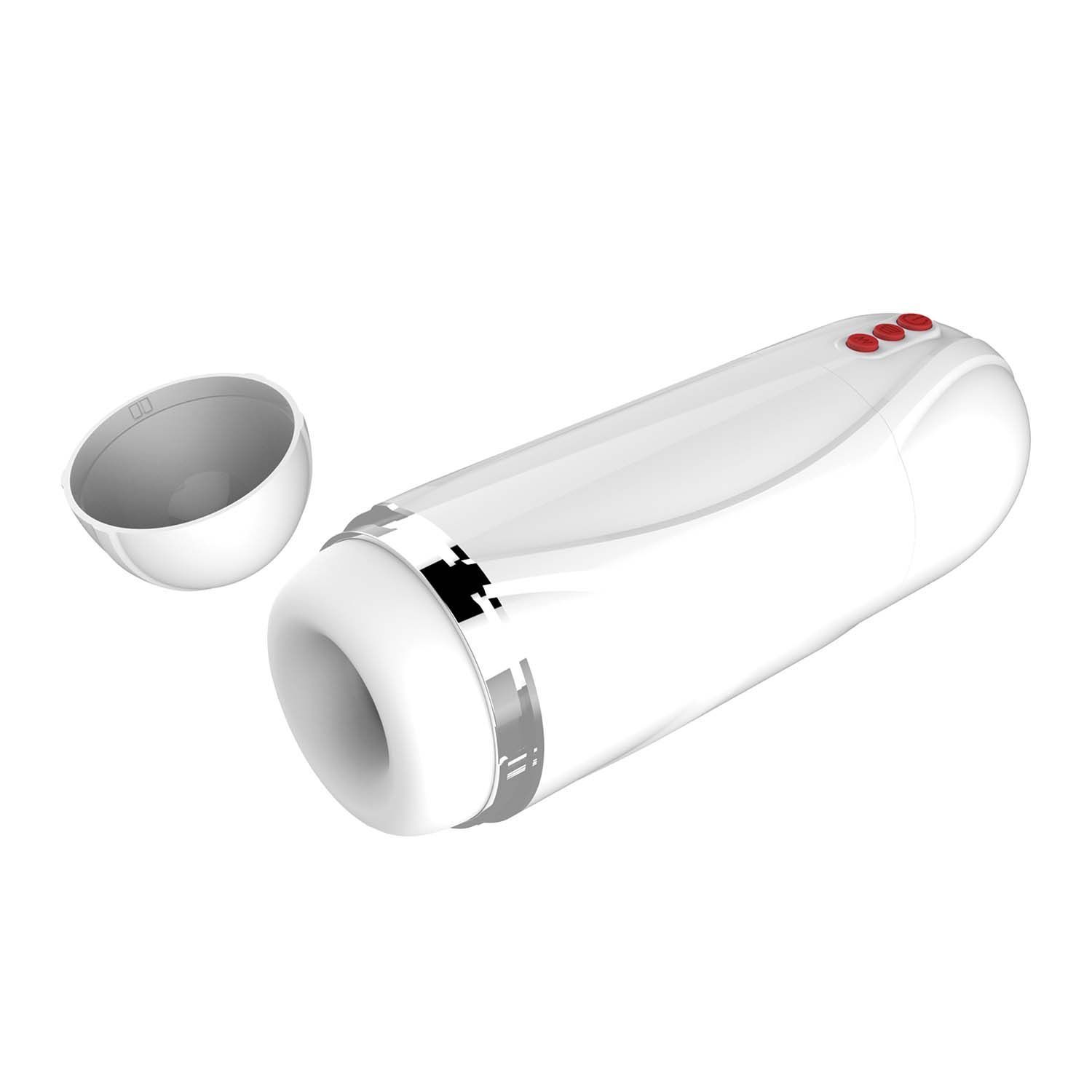 VIBRATING COCKSUCKER-WHITE - #3060-1