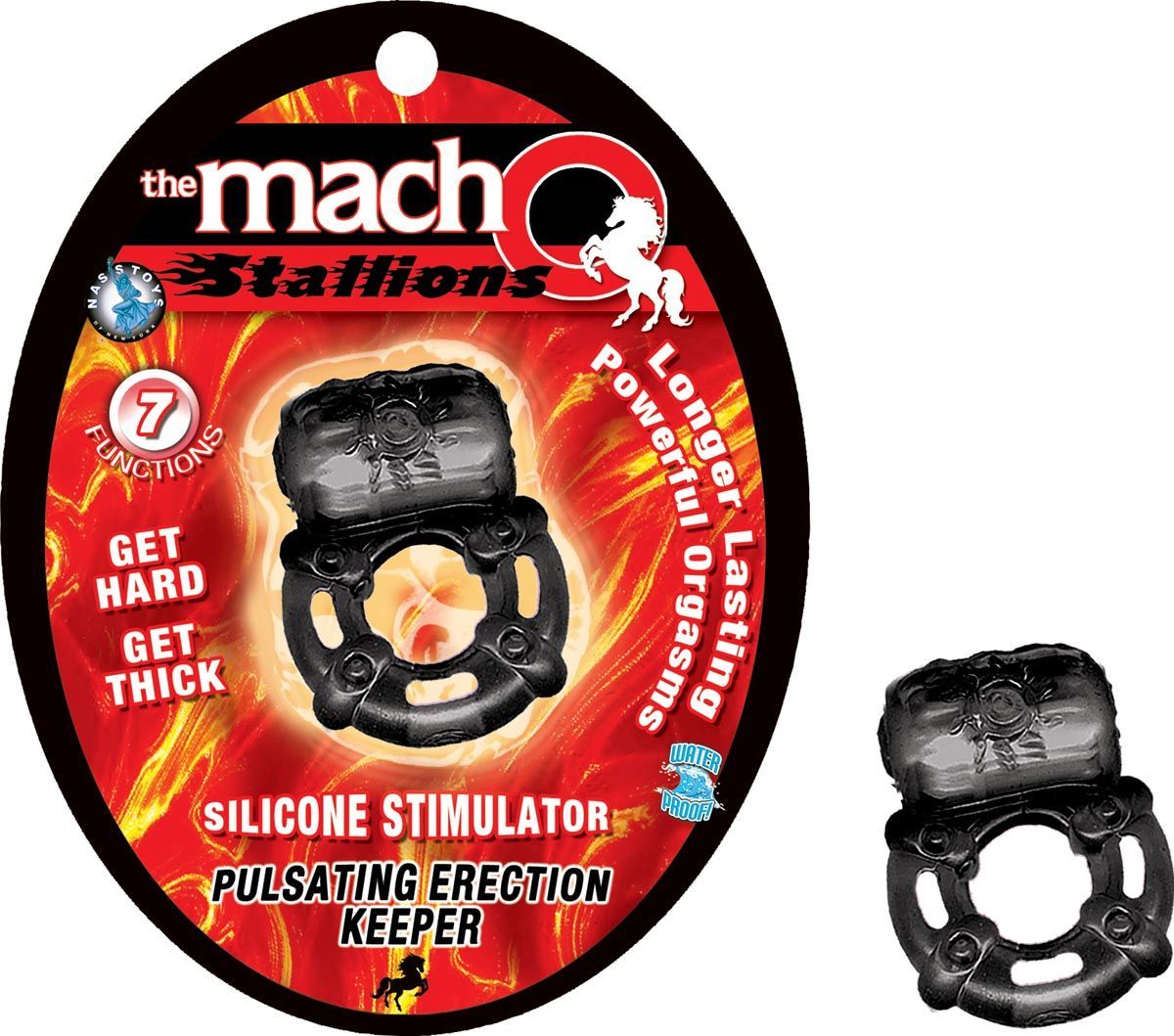 THE MACHO STALLIONS - PULSATING ERECTION KEEPER - #2188