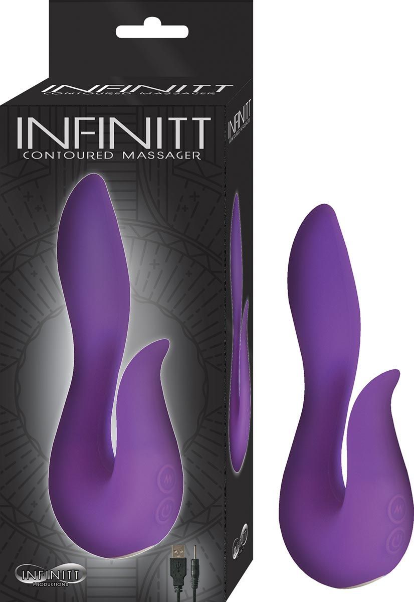 INFINITT CONTOURED MASSAGER-PURPLE - #2826-2