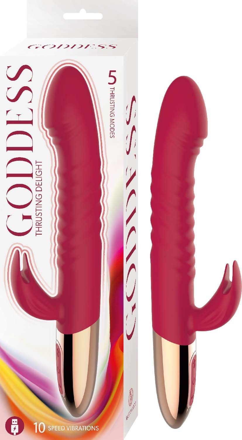 GODDESS THRUSTING DELIGHT-RED - #3144-1