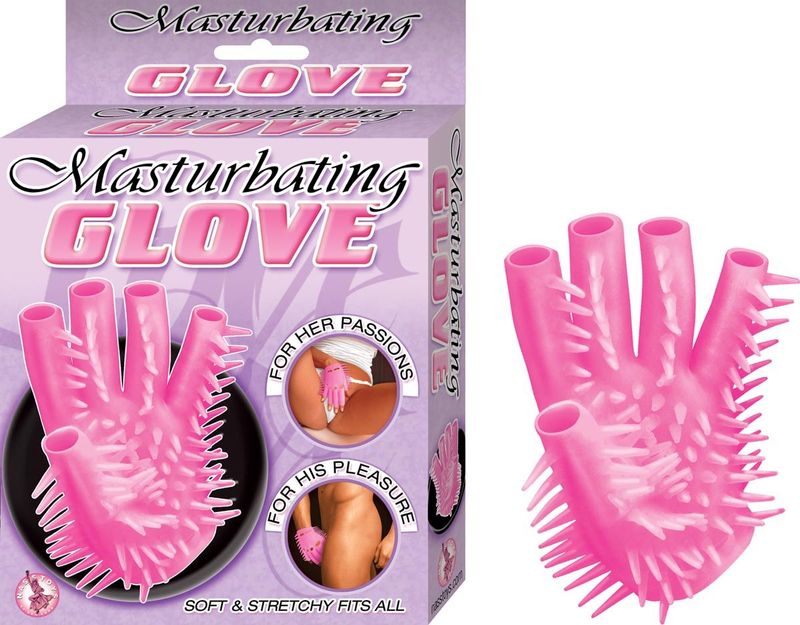 MASTURBATING GLOVE - PINK - #2492-1