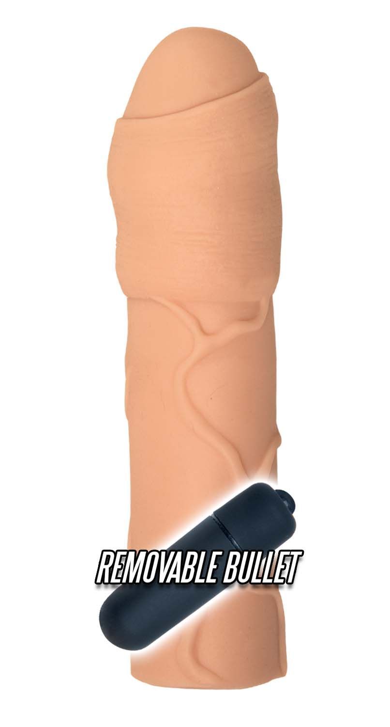 NATURAL REALSKIN UNCIRCUMCISED XTENDER-WHITE - #2772-1