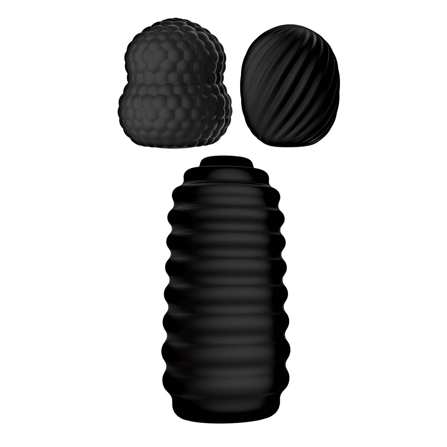 DELITE POCKET MASTURBATOR KIT-BLACK - #3205