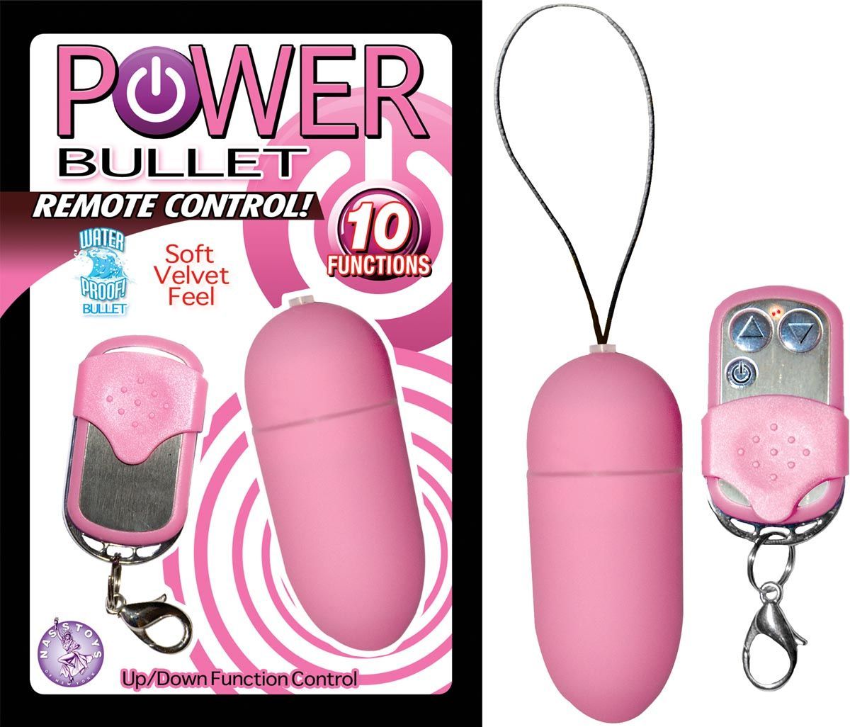 POWER BULLET REMOTE CONTROL - PINK - #2318-1