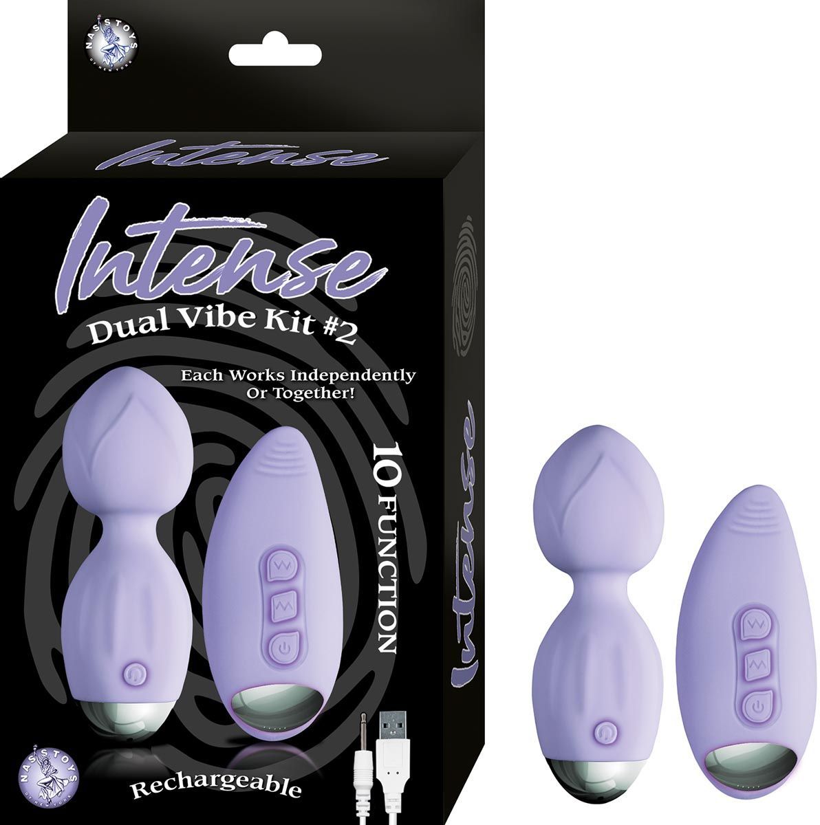 INTENSE DUAL VIBE KIT #2-LAVENDER - #2835
