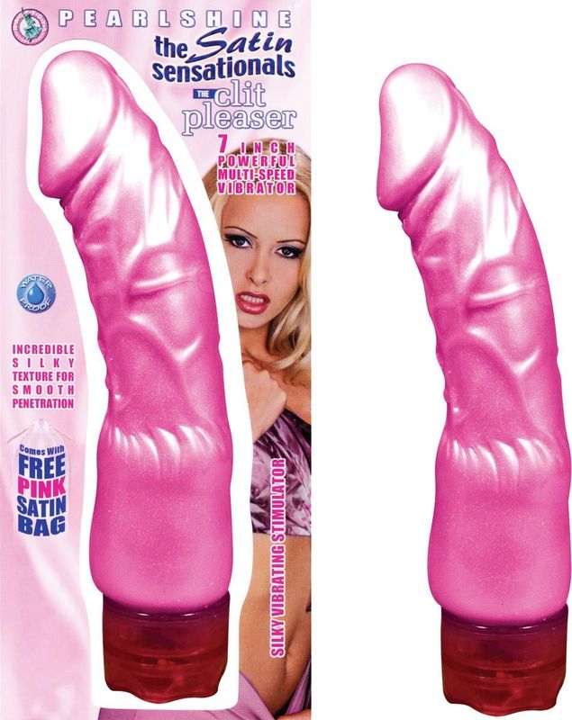 PEARLSHINE THE SATIN SENSATIONALS THE CLIT PLEASER-PINK - #1851-1