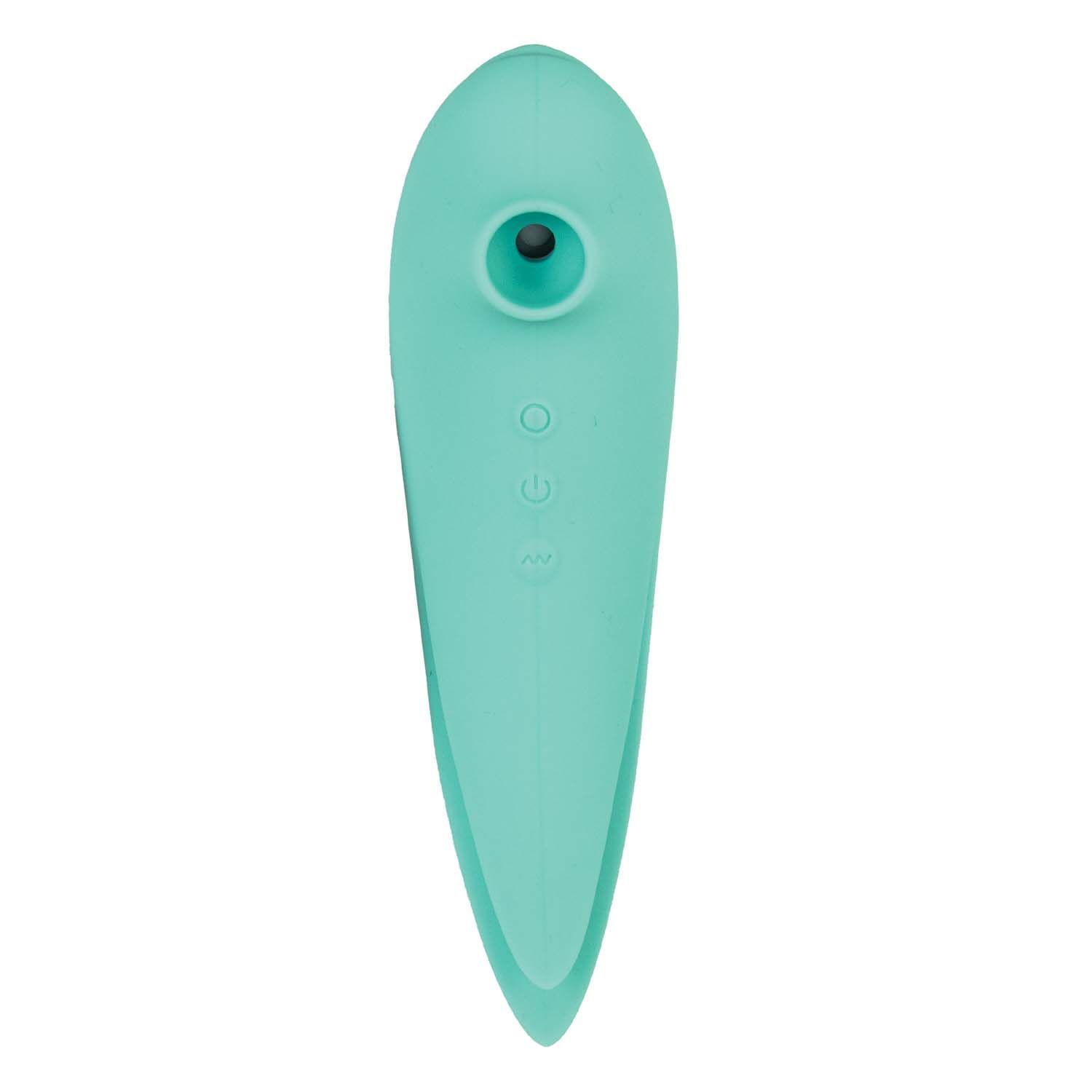 MYSTIQUE VIBRATING MASSAGERS SUCTION VIBE-AQUA - #3097-2