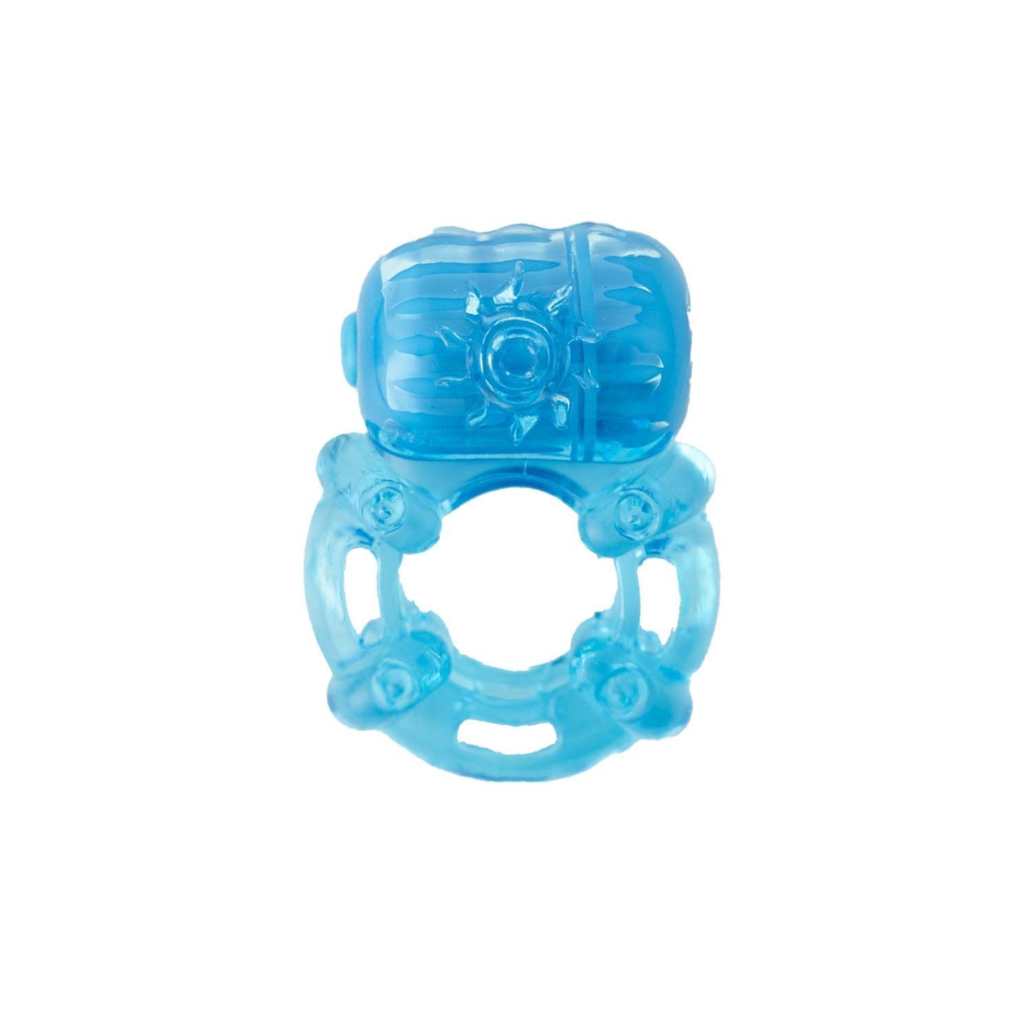 THE MACHO PULSATING ERECTION KEEPER-BLUE - #2128-2
