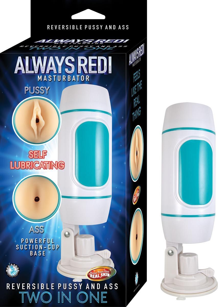 ALWAYS REDI MASTURBATOR-WHITE - #2889