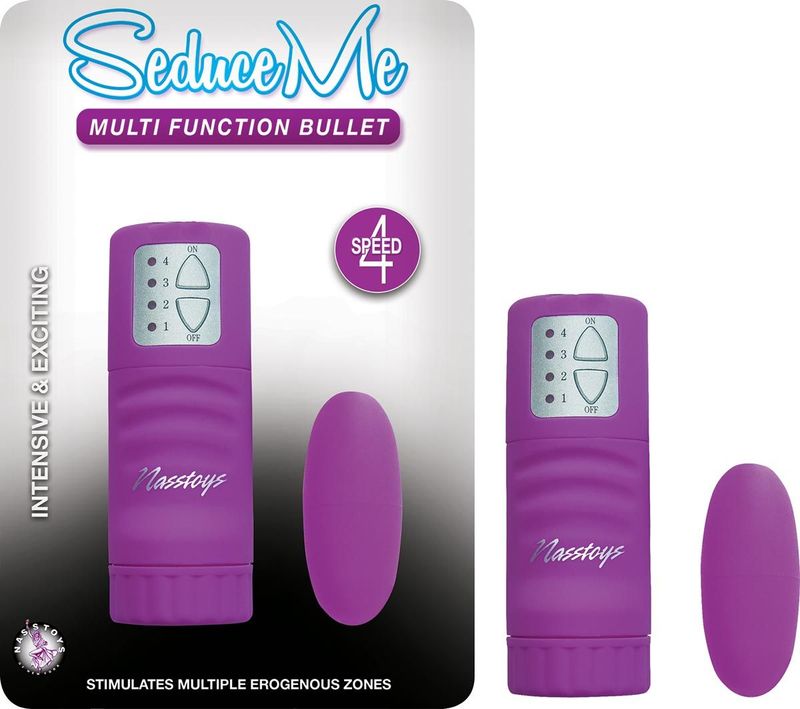 SEDUCE ME MULTI FUNCTION BULLET-PURPLE - #2736-2