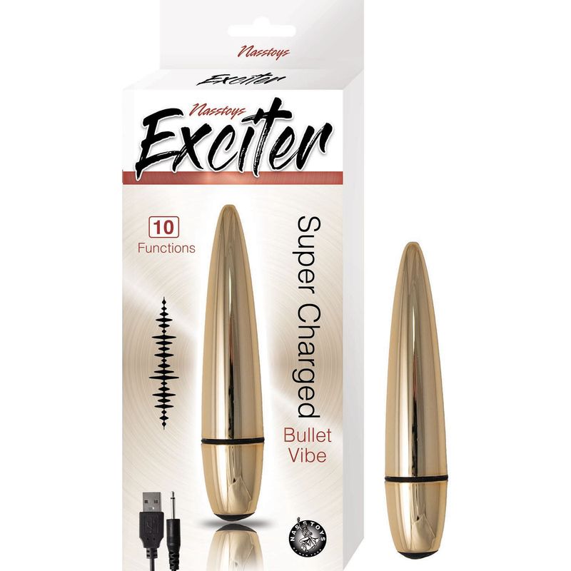 EXCITER SUPER CHARGED BULLET VIBE-GOLD - #3011-2