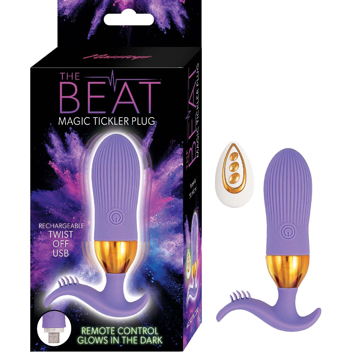 THE BEAT MAGIC TICKLER PLUG-PURPLE - #3154-2