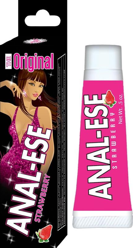 ANAL-ESE STRAWBERRY - .5 OZ. SOFT PACKAGING - #0316-3
