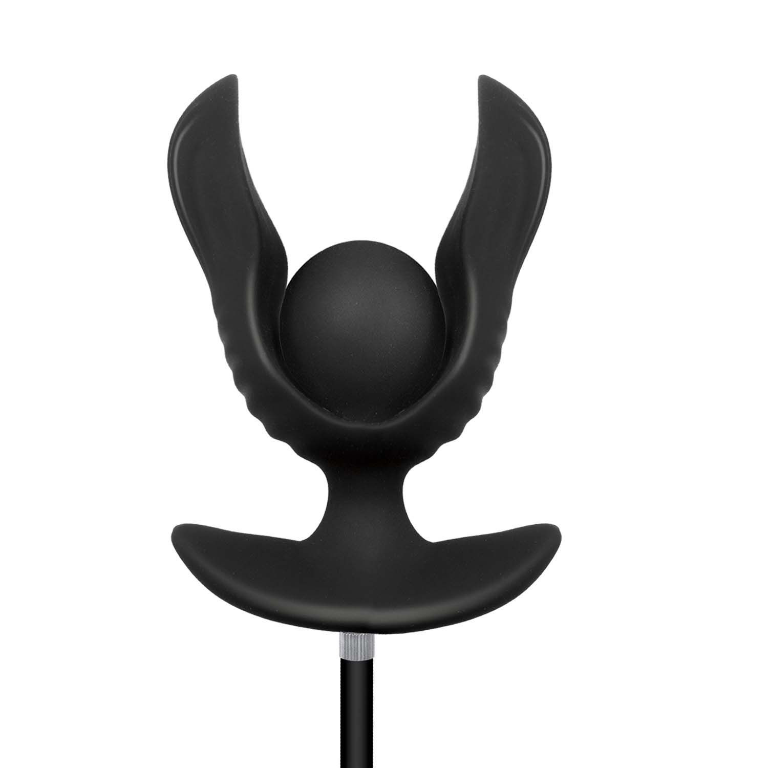 ATOMIC VIBRATING INFLATABLE PLUG-BLACK - #3244