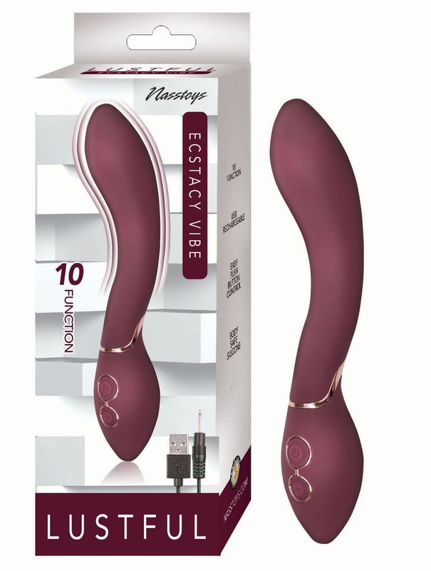 LUSTFUL ECSTACY VIBE-EGGPLANT - #3021