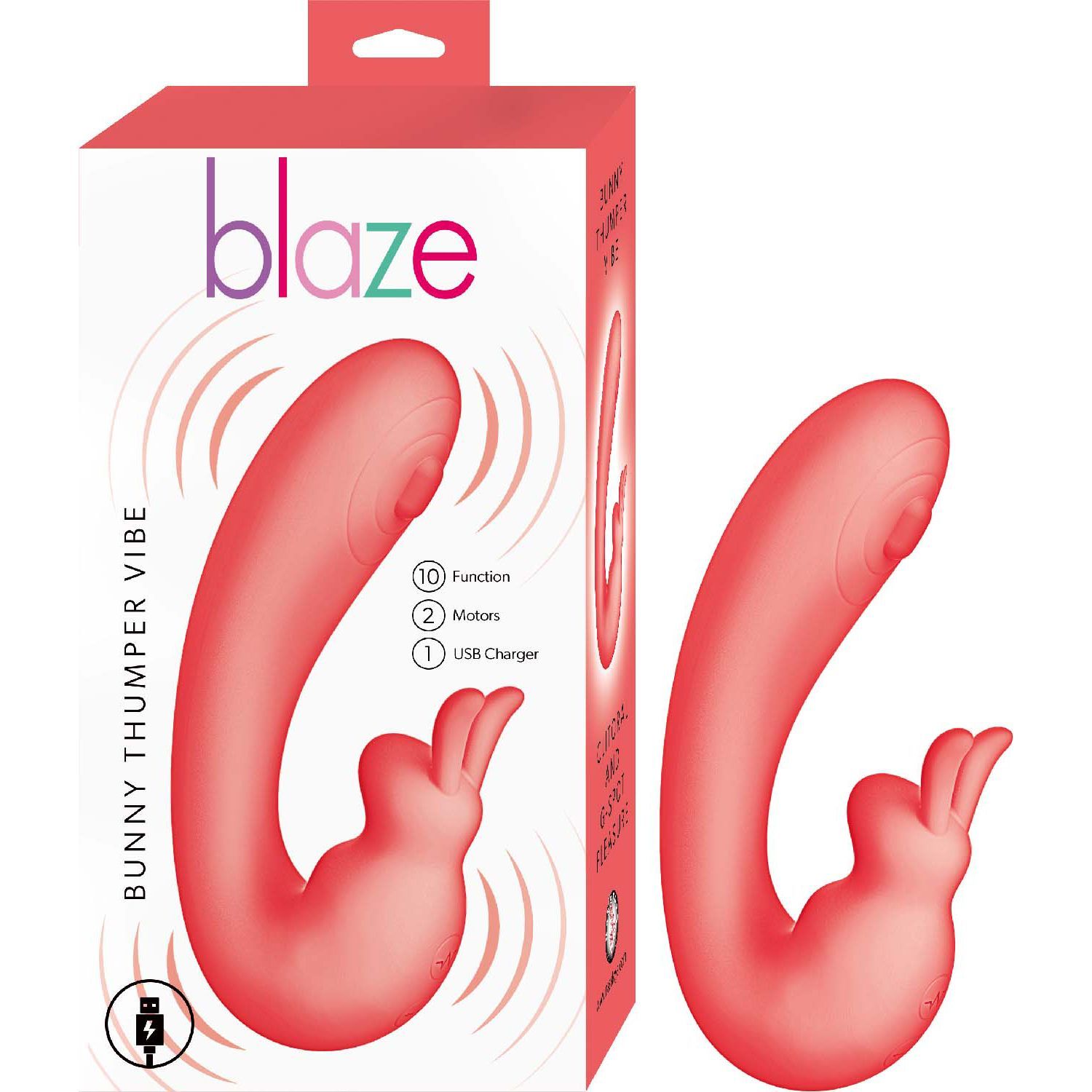 BLAZE BUNNY THUMPER VIBE-CORAL - #3194-1