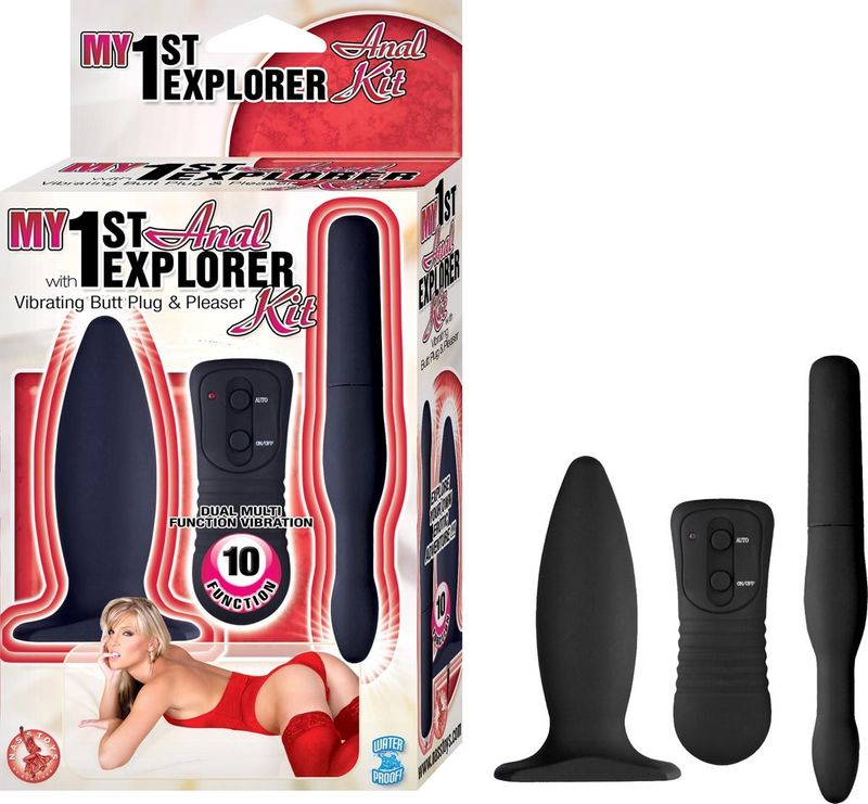 MY 1ST ANAL EXPLORER KIT - BLACK - #2366-3