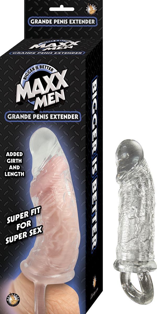 MAXX MEN GRANDE PENIS SLEEVE-CLEAR - #2661