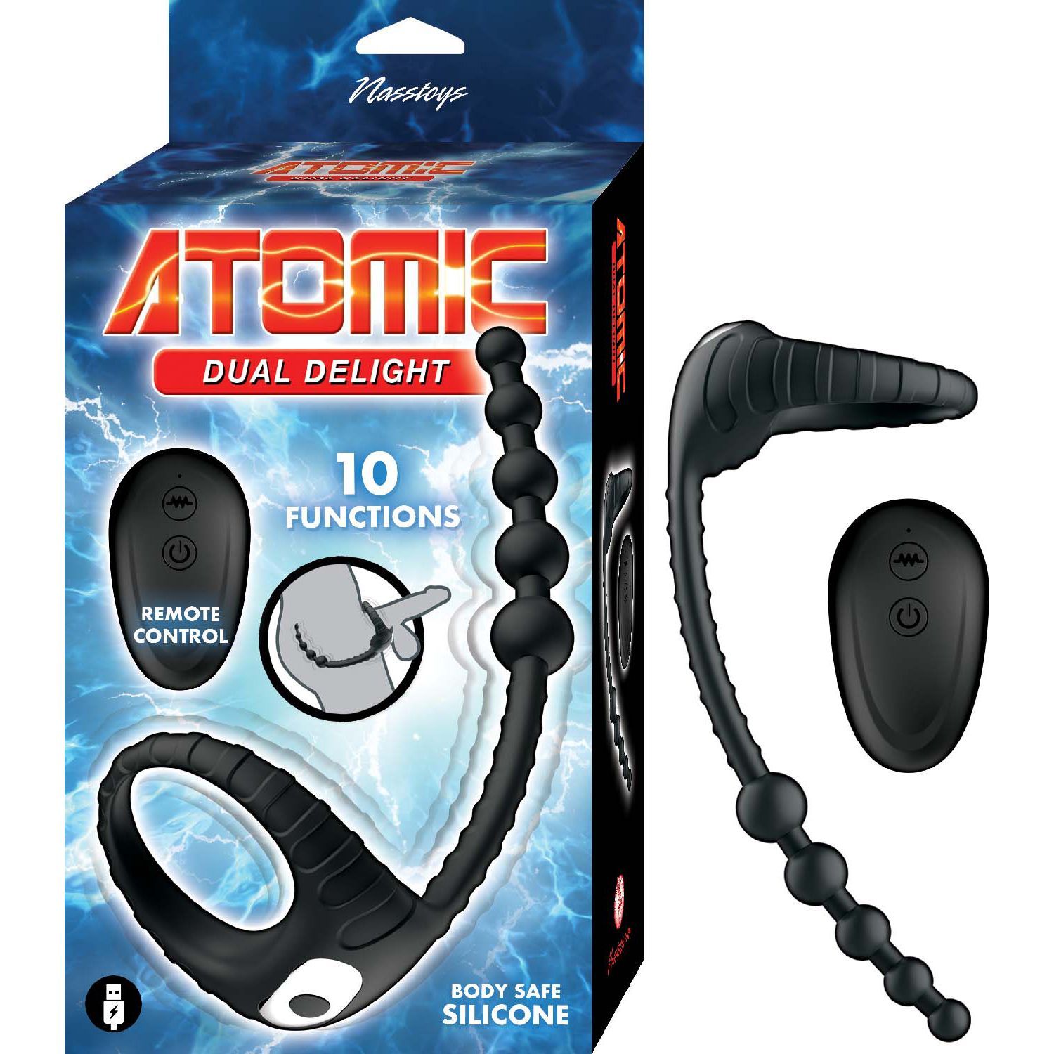 ATOMIC DUAL DELIGHT-BLACK - #3202