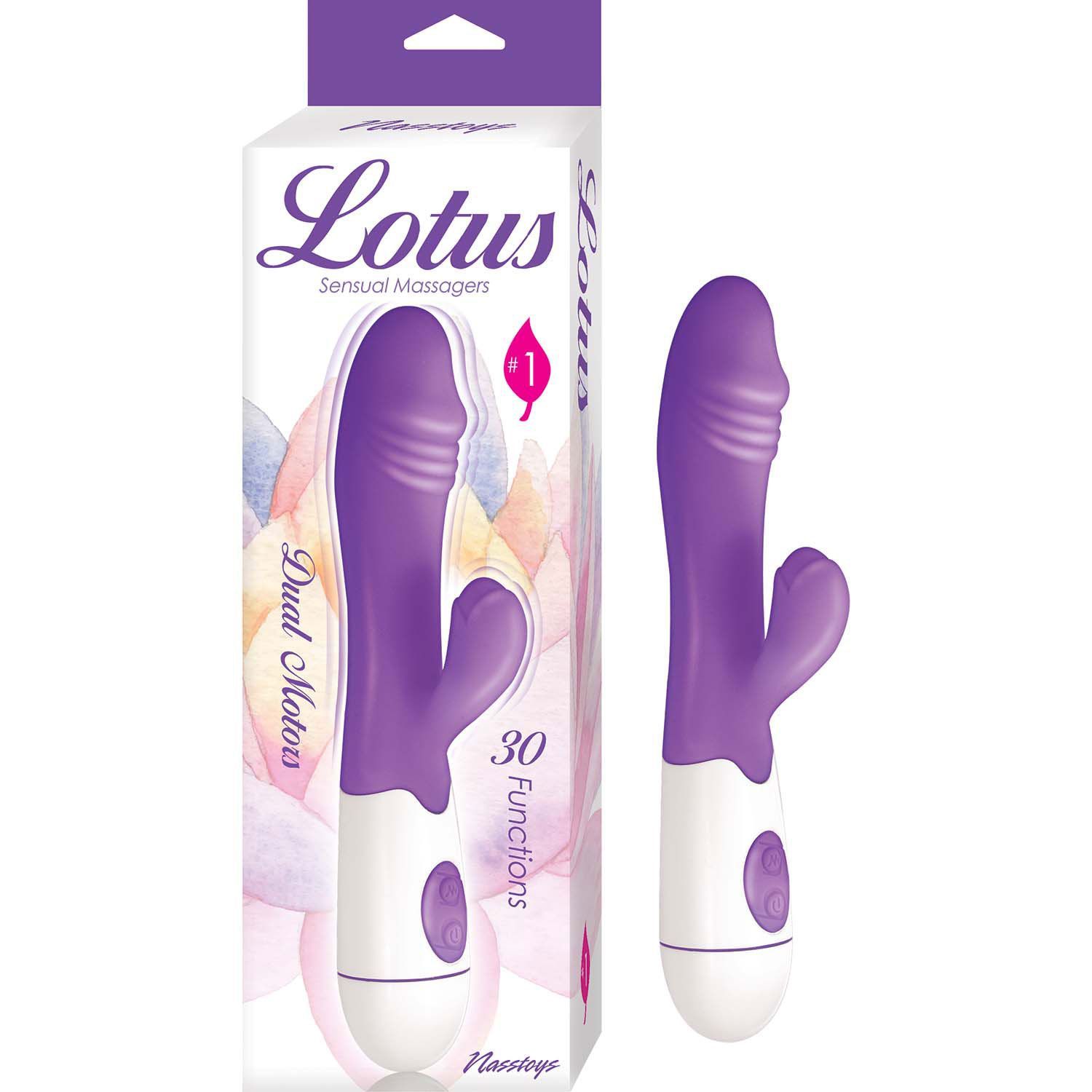 LOTUS SENSUAL MASSAGERS #1-PURPLE - #3014-2