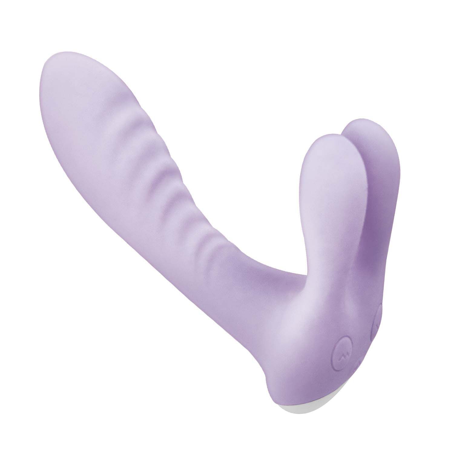 GODDESS HEAT UP BUNNY MASSAGER-LAVENDER - #3174
