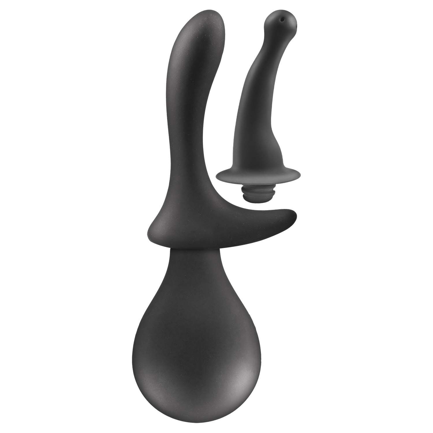 EZ-IN DUAL PLEASURE DOUCHE-BLACK - #3243