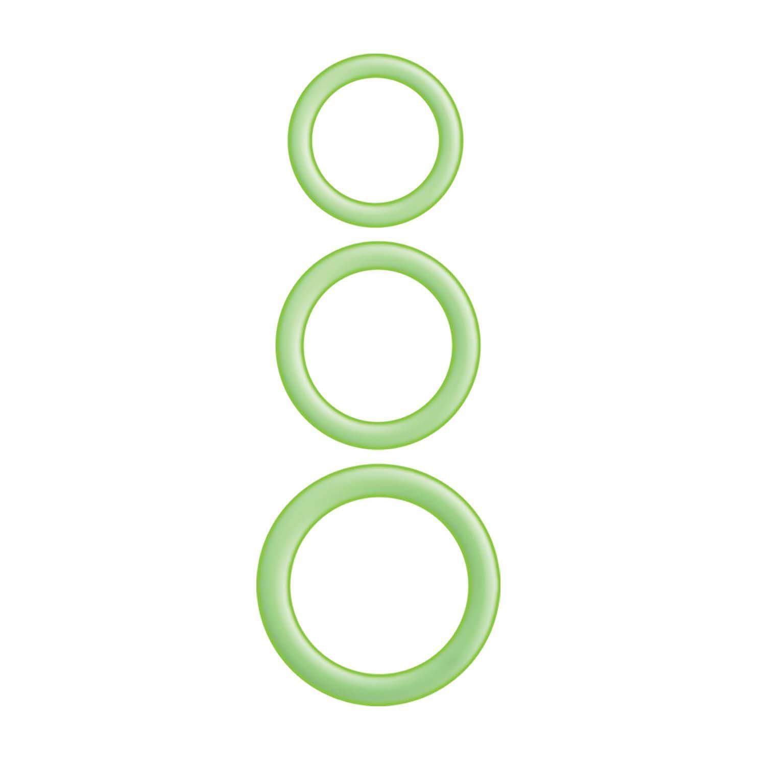 ENHANCER GREEN GLOW RINGS - #3087