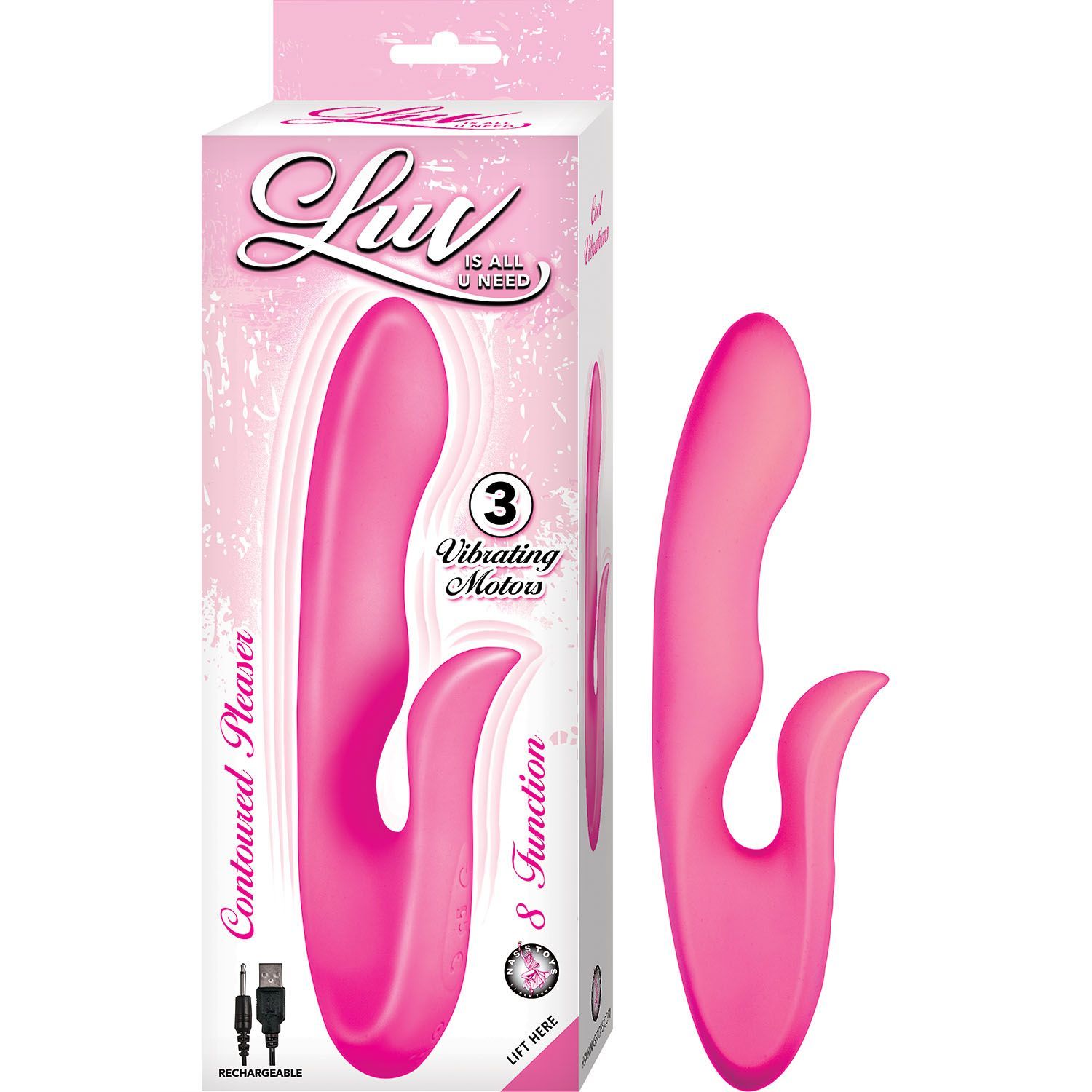 LUV CONTOURED PLEASER-PINK - #2970-1