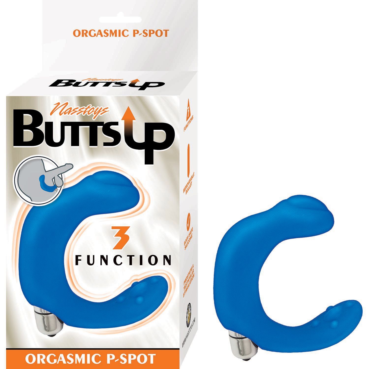 BUTTS UP ORGASMIC P-SPOT-BLUE - #3022-1