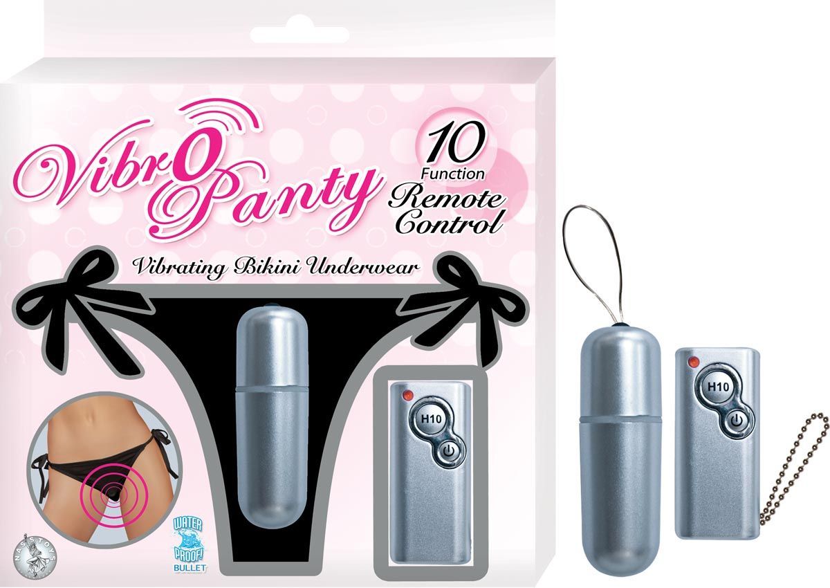 VIBRO PANTY REMOTE CONTROL-BLACK - #2385-2