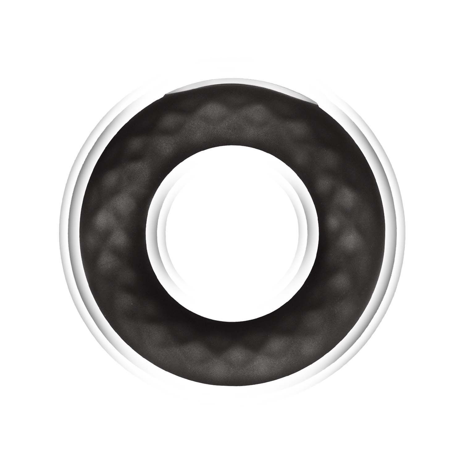ENHANCER VIBRATING COCKRING-BLACK - #3062