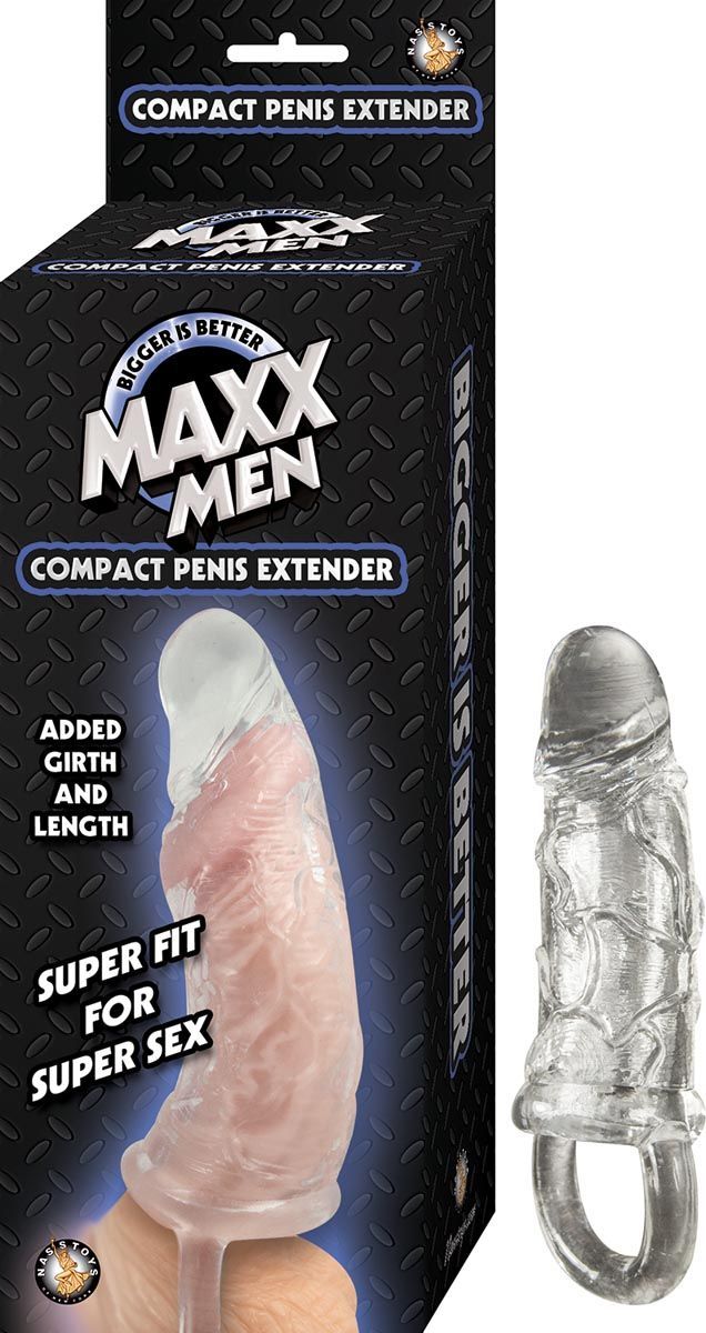 MAXX MEN COMPACT PENIS SLEEVE-CLEAR - #2660