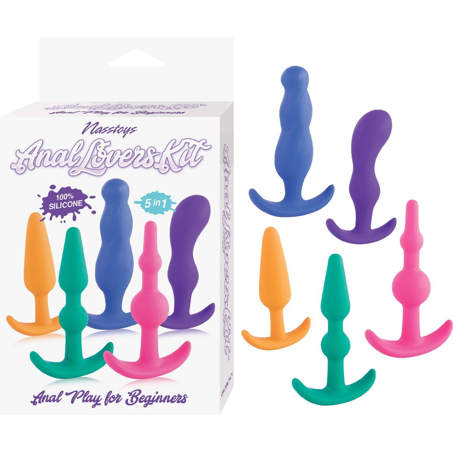 ANAL LOVERS KIT-MULTI COLOR - #3164