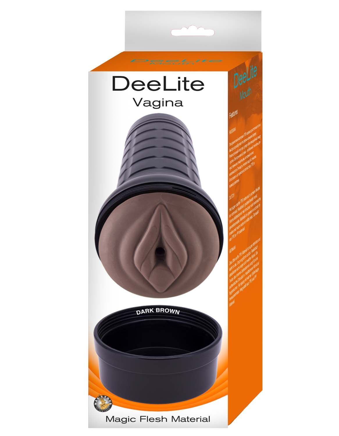 DEE LITE VAGINA-DARK BROWN - #3083-2