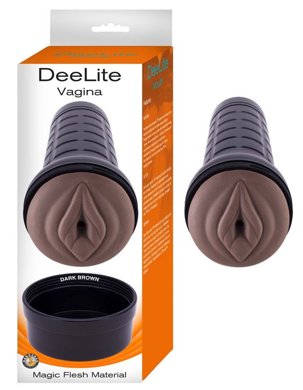 DEE LITE VAGINA-DARK BROWN - #3083-2