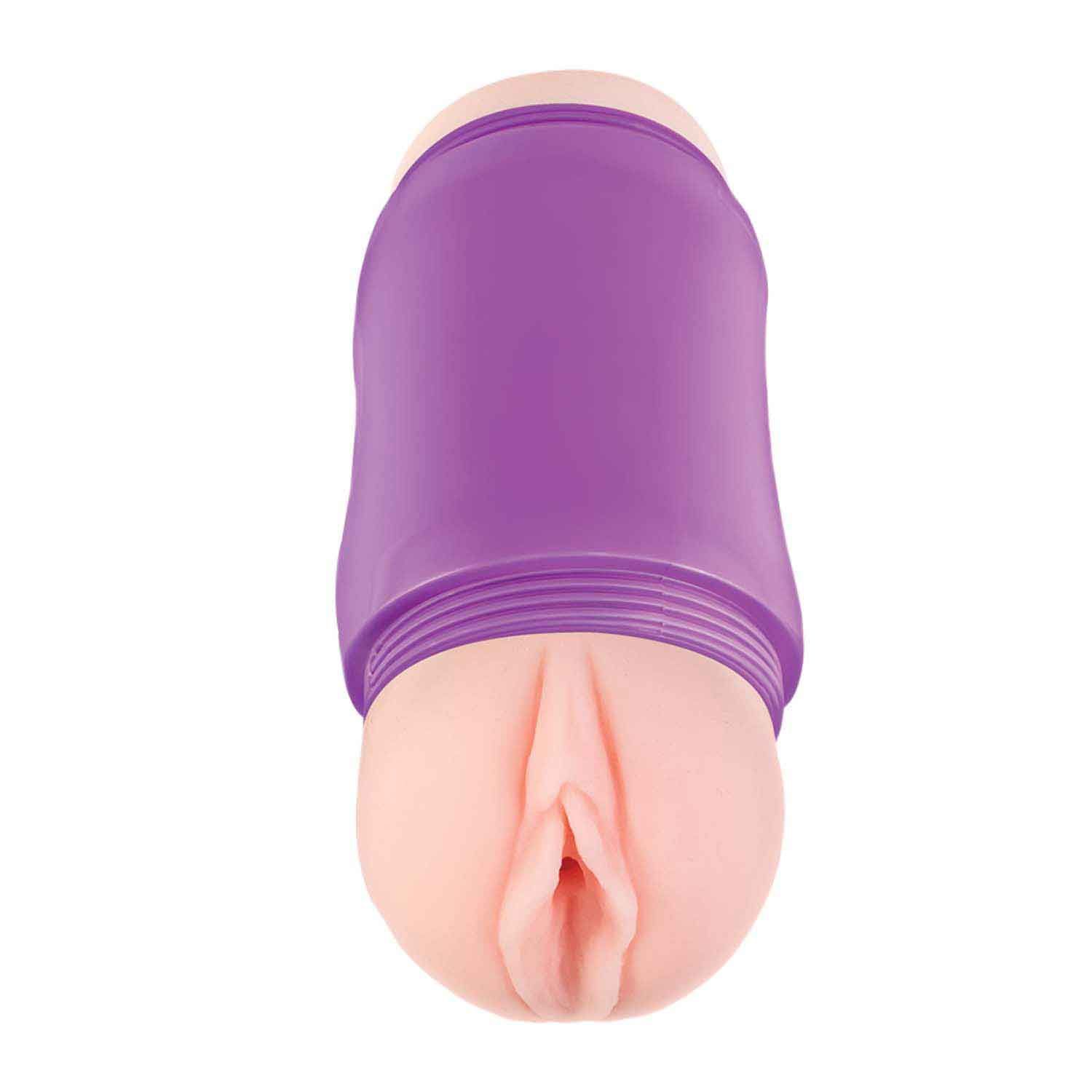 DELITE TWO WAYS VAGINA &amp; ASS-WHITE - #3198
