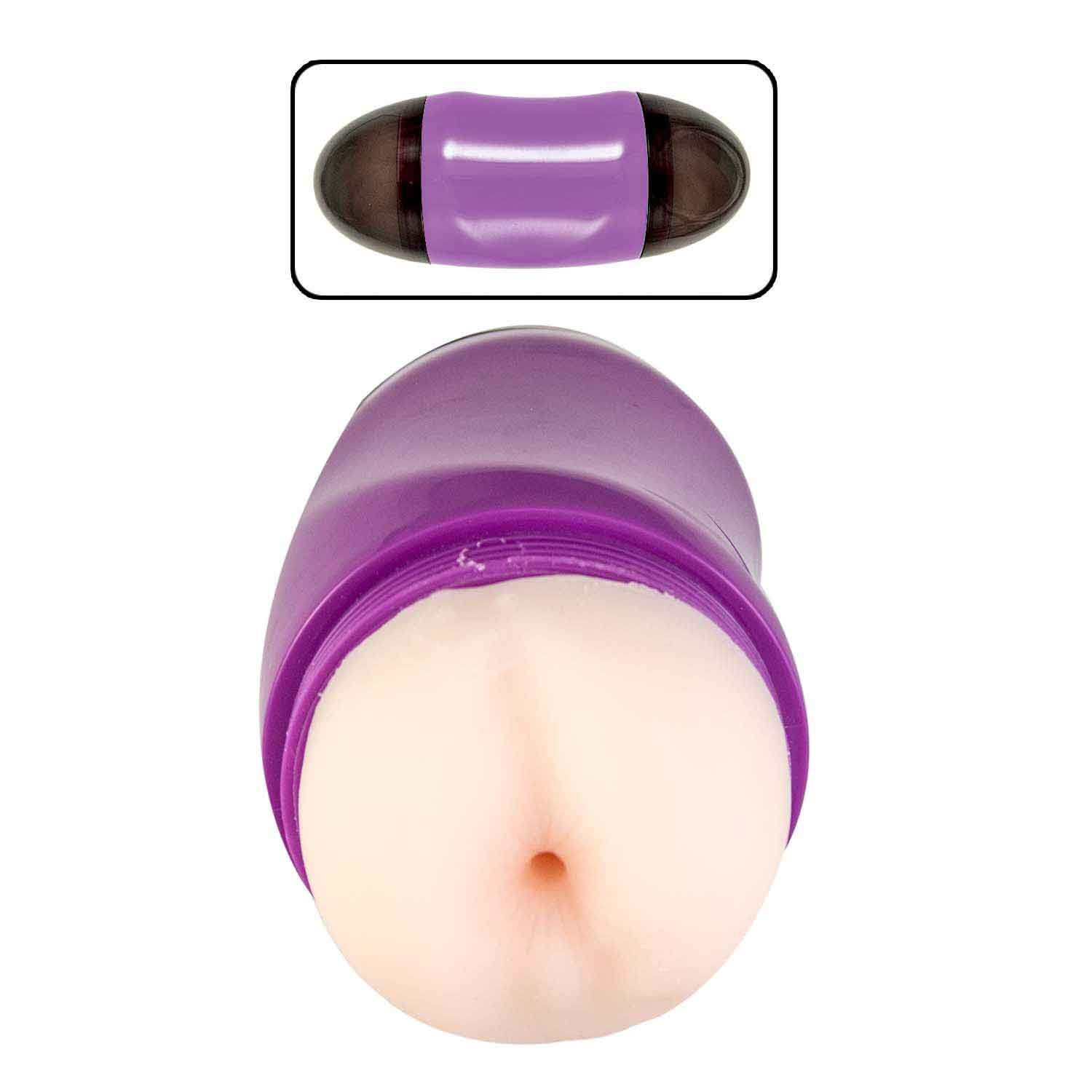 DELITE TWO WAYS VAGINA &amp; ASS-WHITE - #3198