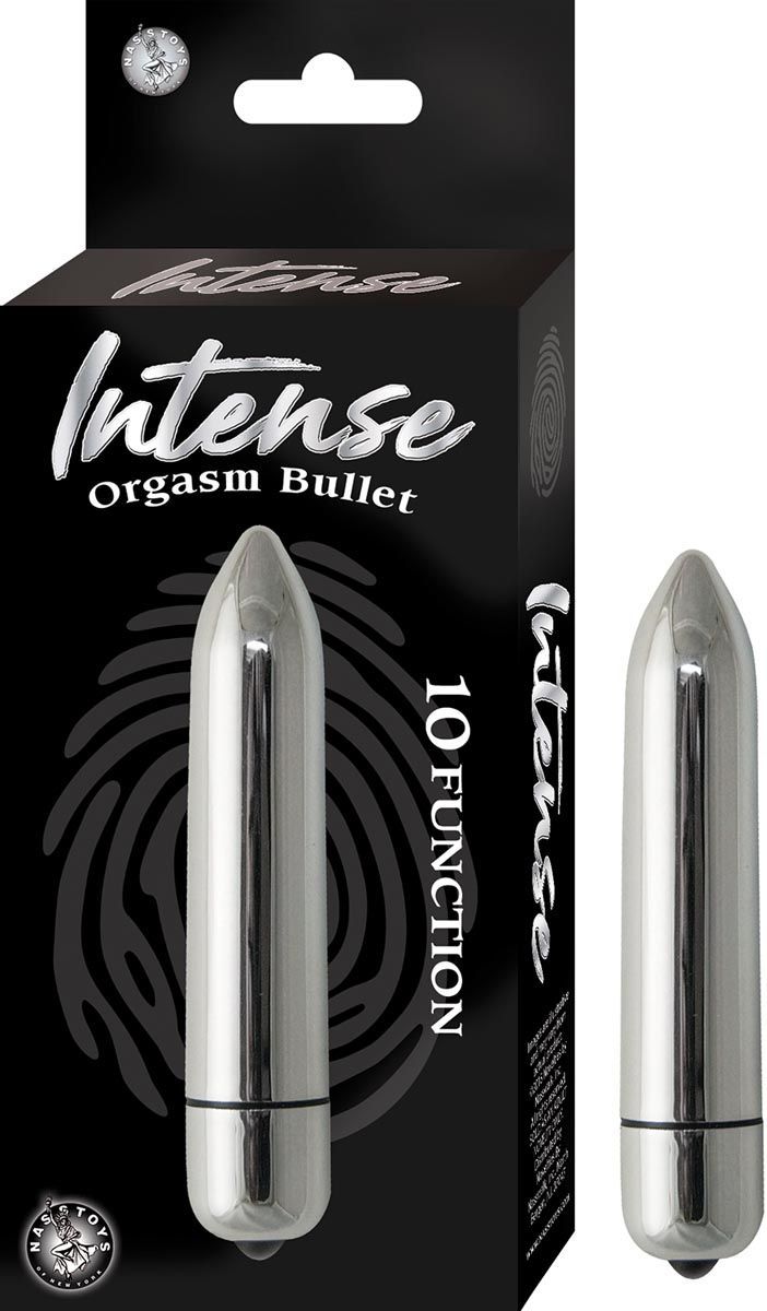 INTENSE ORGASM BULLET-SILVER - #2855-3