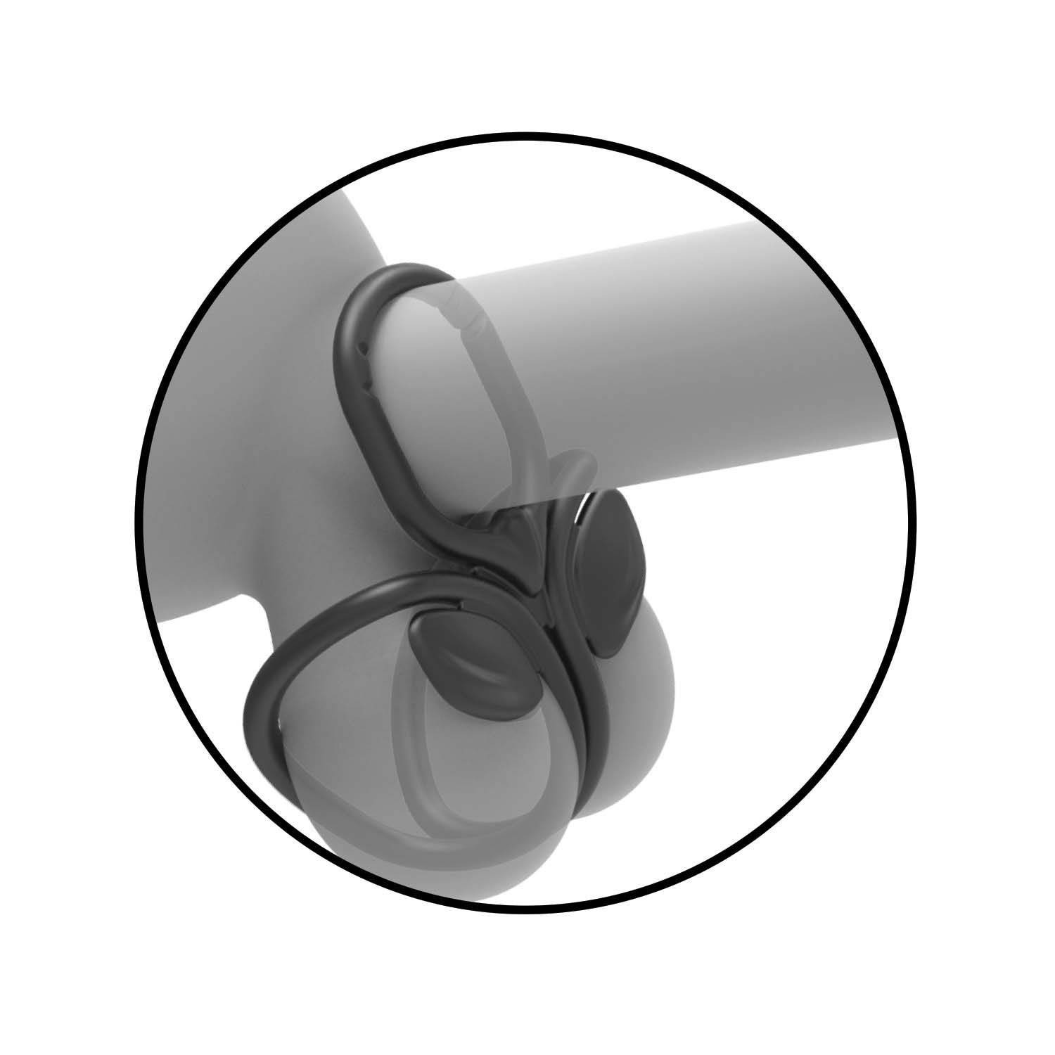 MY COCKRING THE TRIAD-COCKRING &amp; BALL CINCH-BLACK - #3005