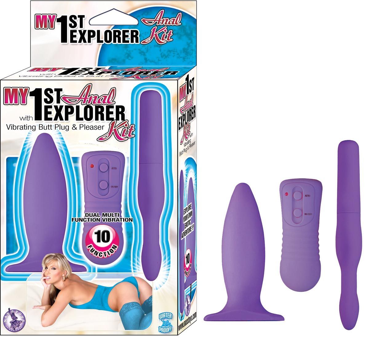 MY 1ST ANAL EXPLORER KIT - PURPLE - #2366-2